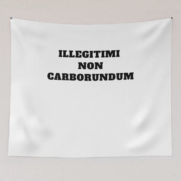 Item preview, Illegitimi Non Carborundum latin feminism phrase designed and sold by Jeangel97.