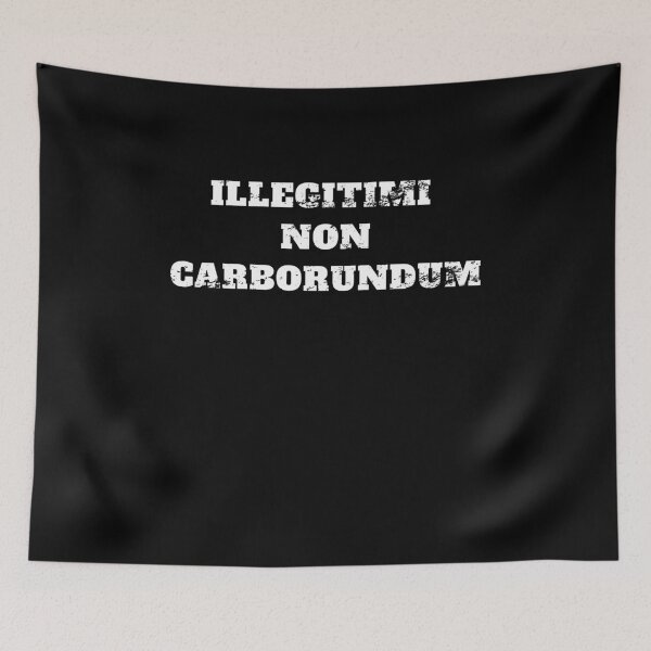 Item preview, Illegitimi Non Carborundum latin feminism phrase Retro Vintage designed and sold by Jeangel97.