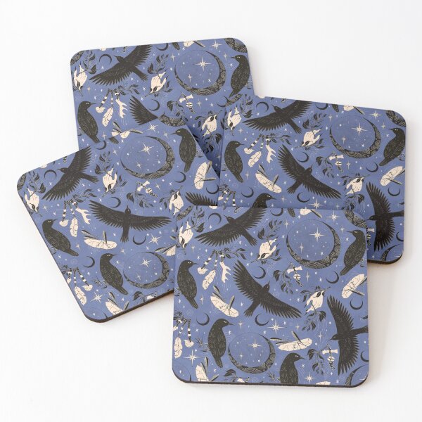 Item preview, Raven Tarot Navy designed and sold by Lidiebug.