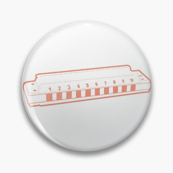 Item preview, Orange Harmonica graphic art by TIRED STARLING designed and sold by TiredStarling.