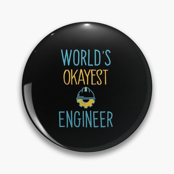 Item preview, World's Okayest Engineer  designed and sold by Limaa.