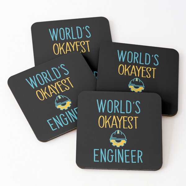 Item preview, World's Okayest Engineer  designed and sold by Limaa.