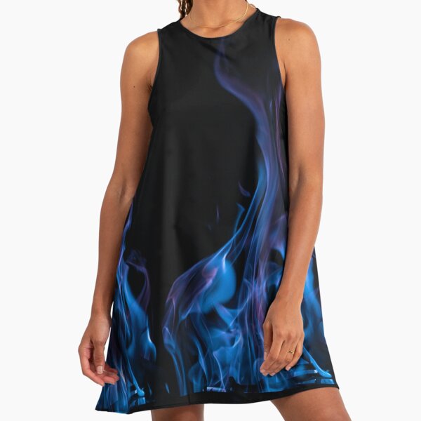 Blue Flame Dresses for Sale | Redbubble