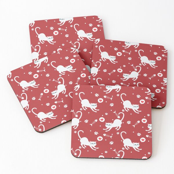 Item preview, Cute Red Cat with heart designed and sold by urbanstore69.
