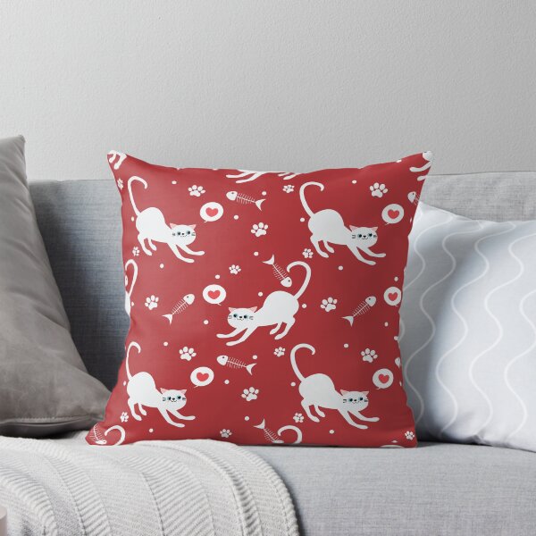 Item preview, Cute Red Cat with heart designed and sold by urbanstore69.