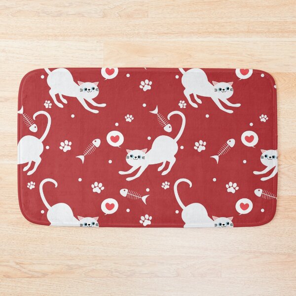 Item preview, Cute Red Cat with heart designed and sold by urbanstore69.