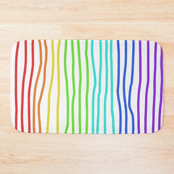 Item preview, Rainbow Hand Drawn Lines designed and sold by Whoopsidoodle.