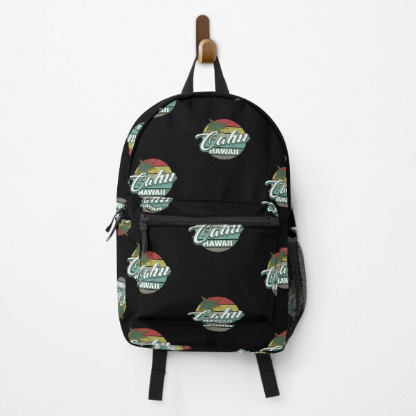 Item preview, Oahu Hawaii Retro Classic Vintage Design designed and sold by Bullish-Bear.