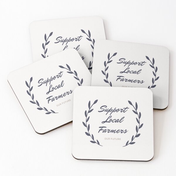 Item preview, Support Local Farmers designed and sold by bond11.