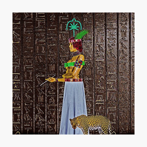 Item preview, AFRICAN GODDESS : SESHAT By SIRIUS-UGO-ART designed and sold by uchenigbo.