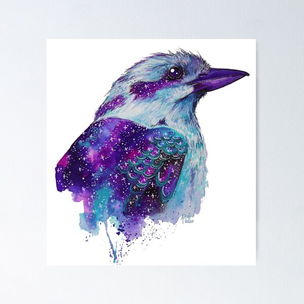 Item preview, Galactic Kookaburra designed and sold by Ashley McDonald.