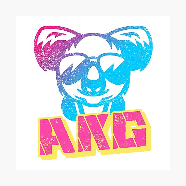 Item preview, AKG Cool Koala Distressed Font  designed and sold by milkasweet.