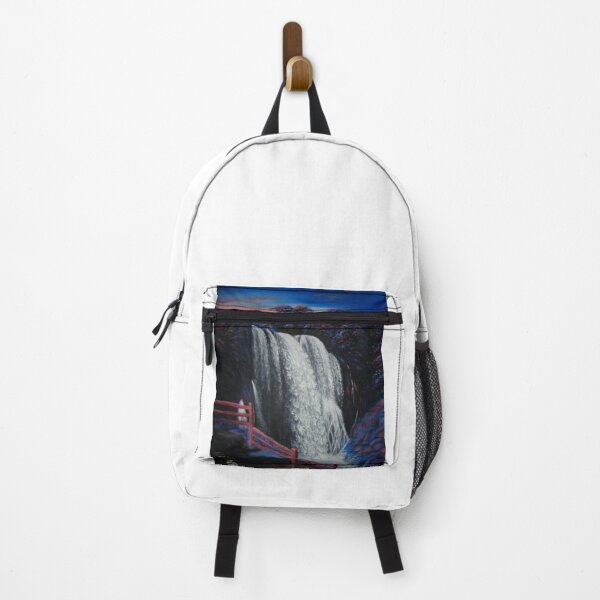 Item preview, Sunset at the Waterfall designed and sold by LizBanegasArt.