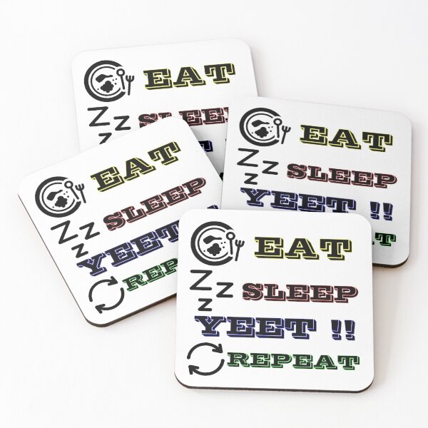Item preview, Eat Sleep Yeet Repeat designed and sold by rejebolla.