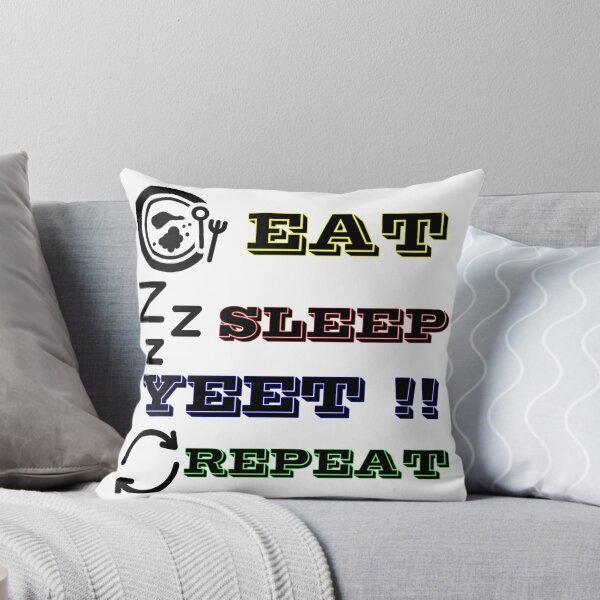 Item preview, Eat Sleep Yeet Repeat designed and sold by rejebolla.