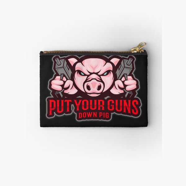 Item preview, Put your guns down pig designed and sold by mademan3.