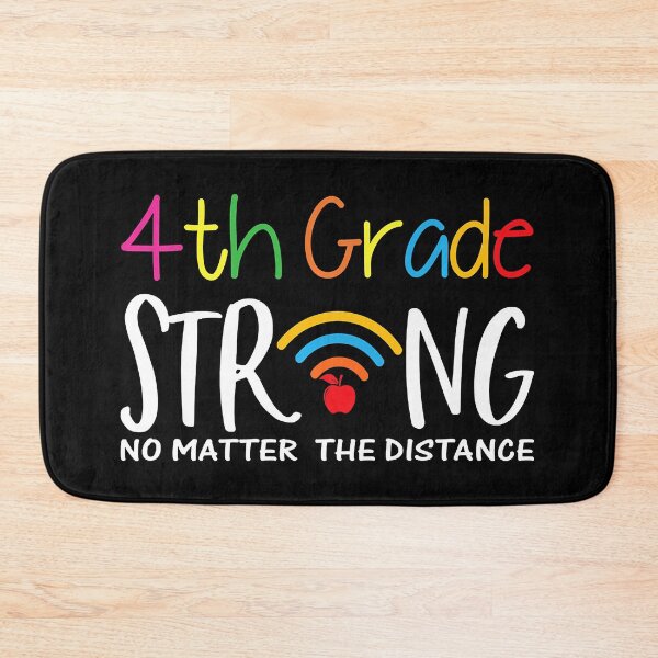 Item preview, 4th Grade Strong No Matter Wifi The Distance Virtual Teacher designed and sold by Lykhota97.