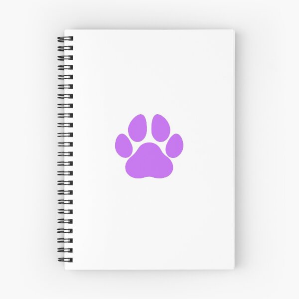 Item preview, purple pawprint designed and sold by Meri Kessler.