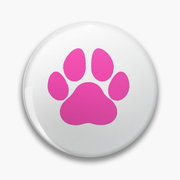 Item preview, pink pawprint designed and sold by Meri Kessler.