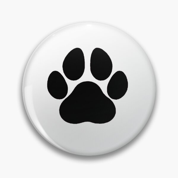 Item preview, black pawprint designed and sold by Meri Kessler.