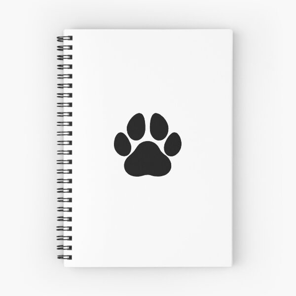 Item preview, black pawprint designed and sold by Meri Kessler.