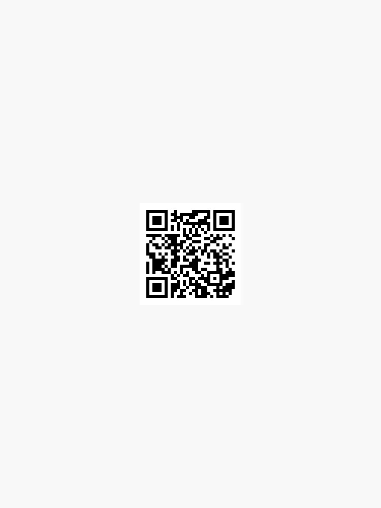 "Zont Zo It Nicki Minaj QR Code" Sticker for Sale by saayapatel | Redbubble