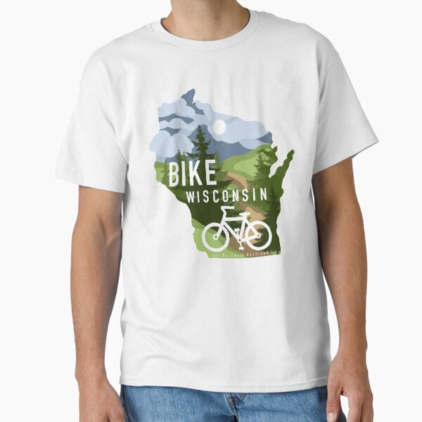 Item preview, BIKE WISCONSIN designed and sold by carlygcreates.