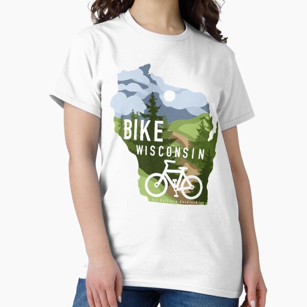 Item preview, BIKE WISCONSIN designed and sold by carlygcreates.