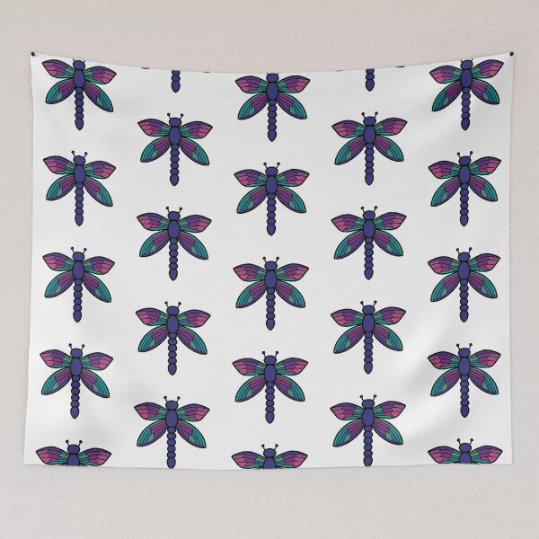 Item preview, Purple and Teal Dragonfly designed and sold by artsyANTcreatns.
