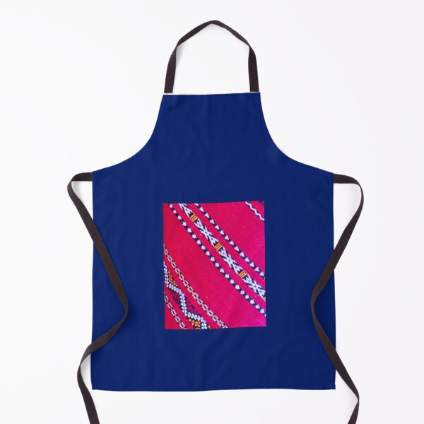 Item preview, SEMARA 8 carpet Morocco Berber crafts tradition blue pink pattern woven wool decoration designed and sold by dragonemma.
