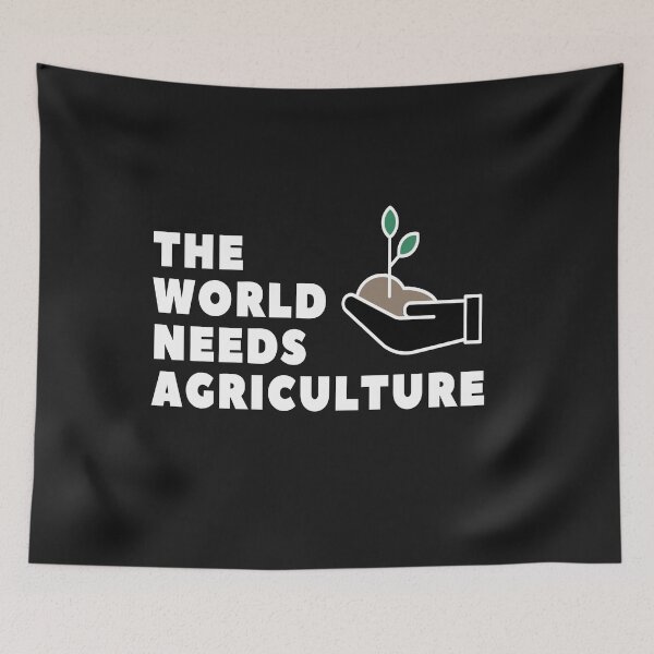 Item preview, The World Needs Agriculture designed and sold by bond11.