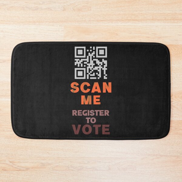 Item preview, Scan Me Register To Vote - Scan Code Retro Style Gift Ideas designed and sold by leo121687.
