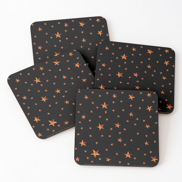 Item preview, Orange stars designed and sold by oxoxoxo.