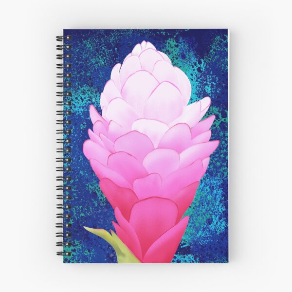 Item preview, Opuhi (Alpinia purpurata) of French Polynesia designed and sold by oravaart.