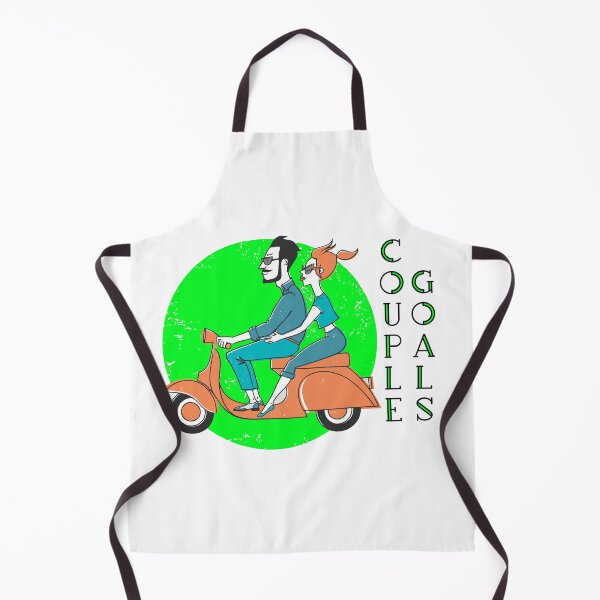 Item preview, couple goals couple riding on scooter designed and sold by gurvindersohi3.
