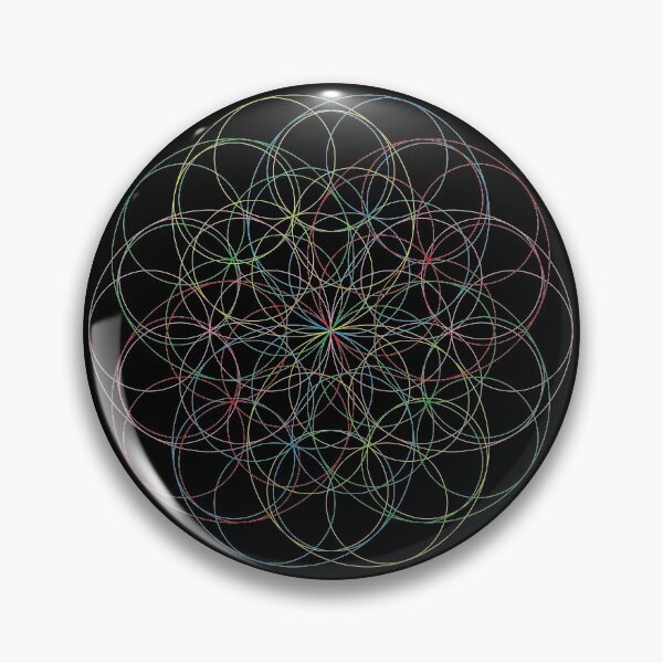 Artikelvorschau, Abstrakte geometrische bunte Kreislinie Mandala man entworfen und verkauft von Matbu7.