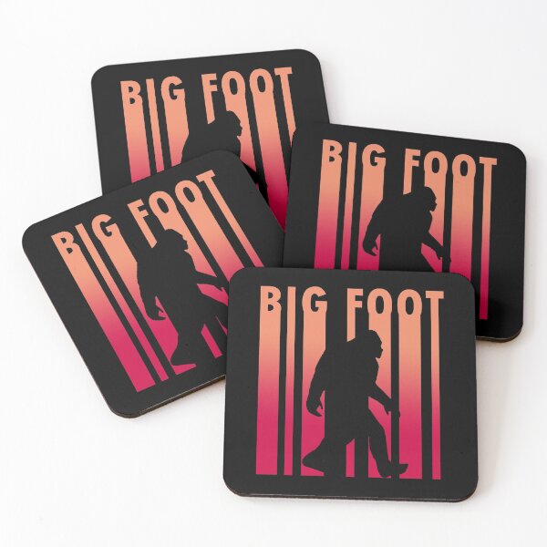 Item preview, Funny Retro Vintage Bigfoot Sasquatch Silhouette designed and sold by jcorres.