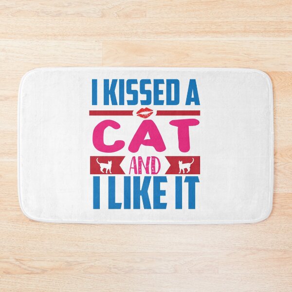 Item preview, I Kissed a Cat and I like it designed and sold by Onestopcuteness.