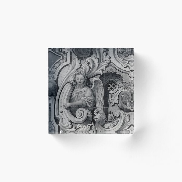 angel tattooed angel Acrylic Block