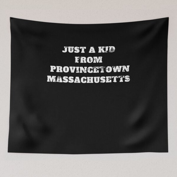 Item preview, Just a kid from Provincetown Massachusetts cape cod Retro Vintage designed and sold by Jeangel97.