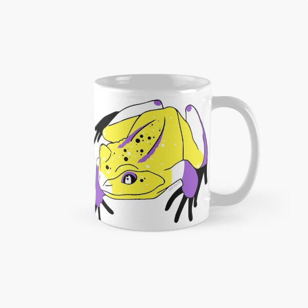 Item preview, Non-Binary Pride Flag Frog / Toad designed and sold by only-two.