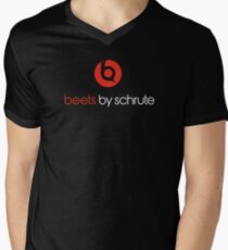Beets by Schrute Men's V-Neck T-Shirt