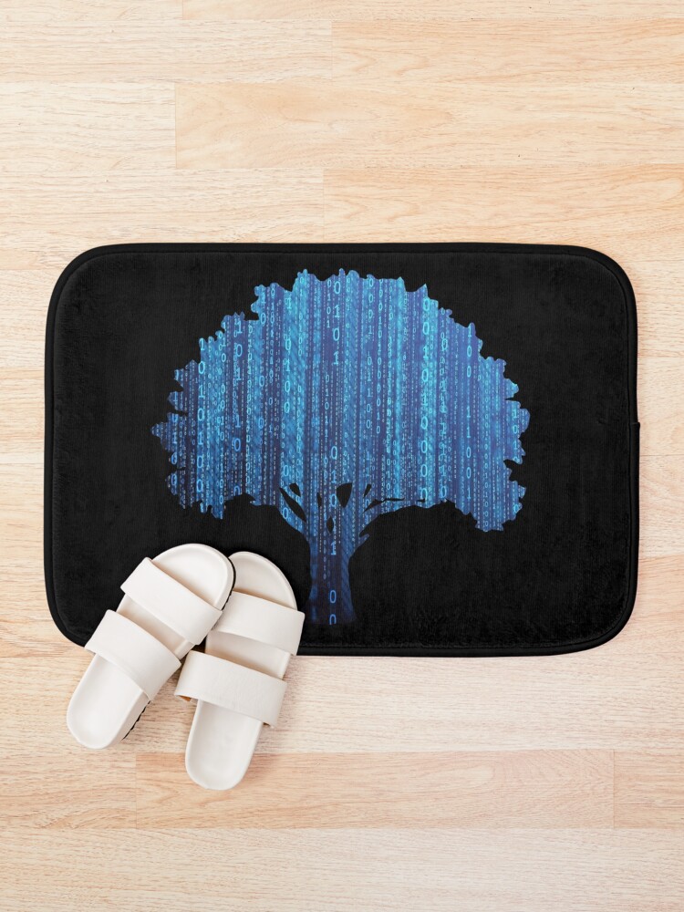 Thumbnail 1 of 6, Bath Mat, Funny Computer Engineer Coding Engineering Student Gift designed and sold by jcorres.