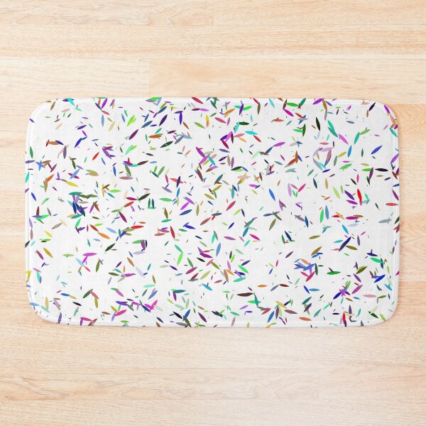 Item preview, Colored Foil Leaves Floating Around Red Blue Green Purple designed and sold by Hanlar.