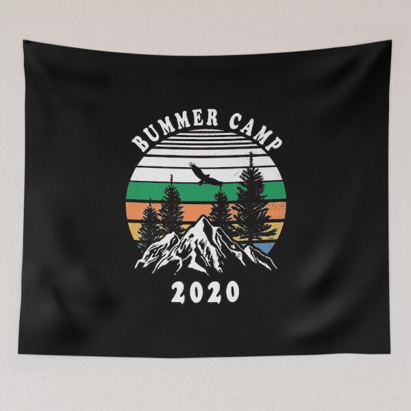 Item preview, bummer camp 2020 Retro Vintage Summer T Shirt Gift For Fans, For Men And Women, Gift Halloween, Thanksgiving, Christmas Day designed and sold by Relojoaria.