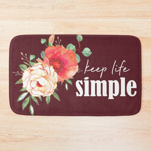 Item preview, Keep life simple designed and sold by latiendadearyam.