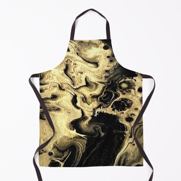 Item preview, Gold and Black Fluid Art designed and sold by Art-by-Liam.