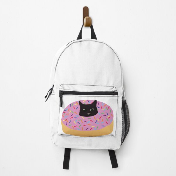Item preview, Cat Peeking Out Of a Donut designed and sold by Sarah Ferree.
