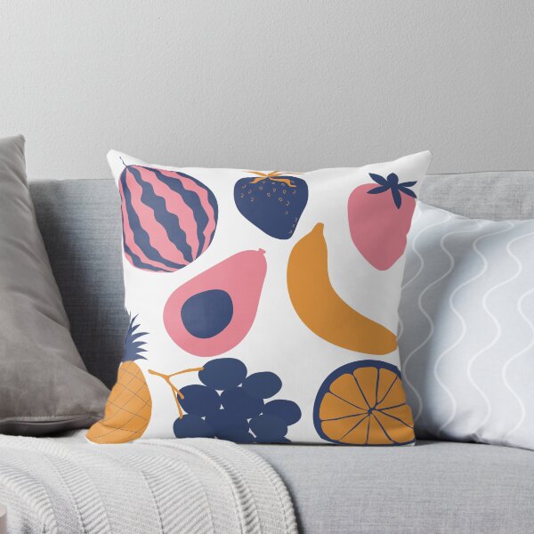 Item preview, fun cute abstract fruit sticker pack, phone case, apron  designed and sold by charmingthreads.