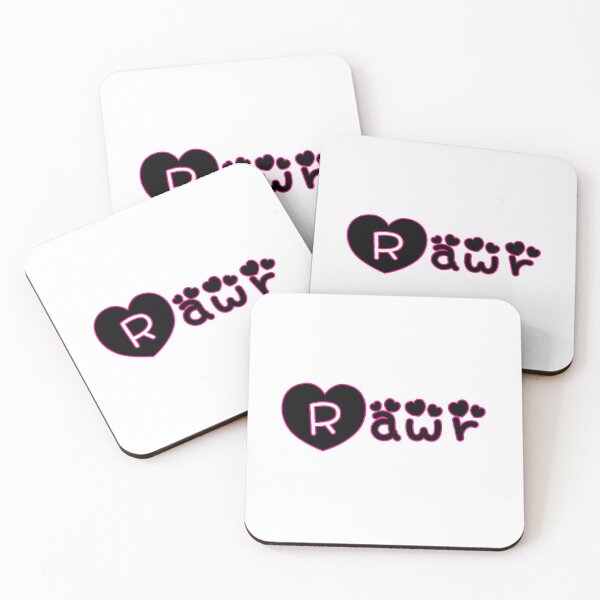 Item preview, Rawr black designed and sold by OnTheWhimStudio.
